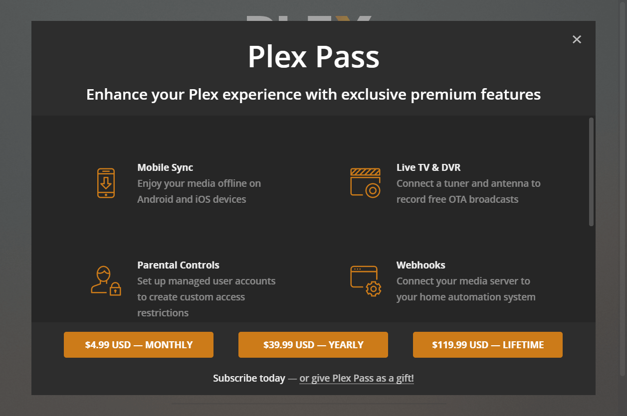 Plex Pass