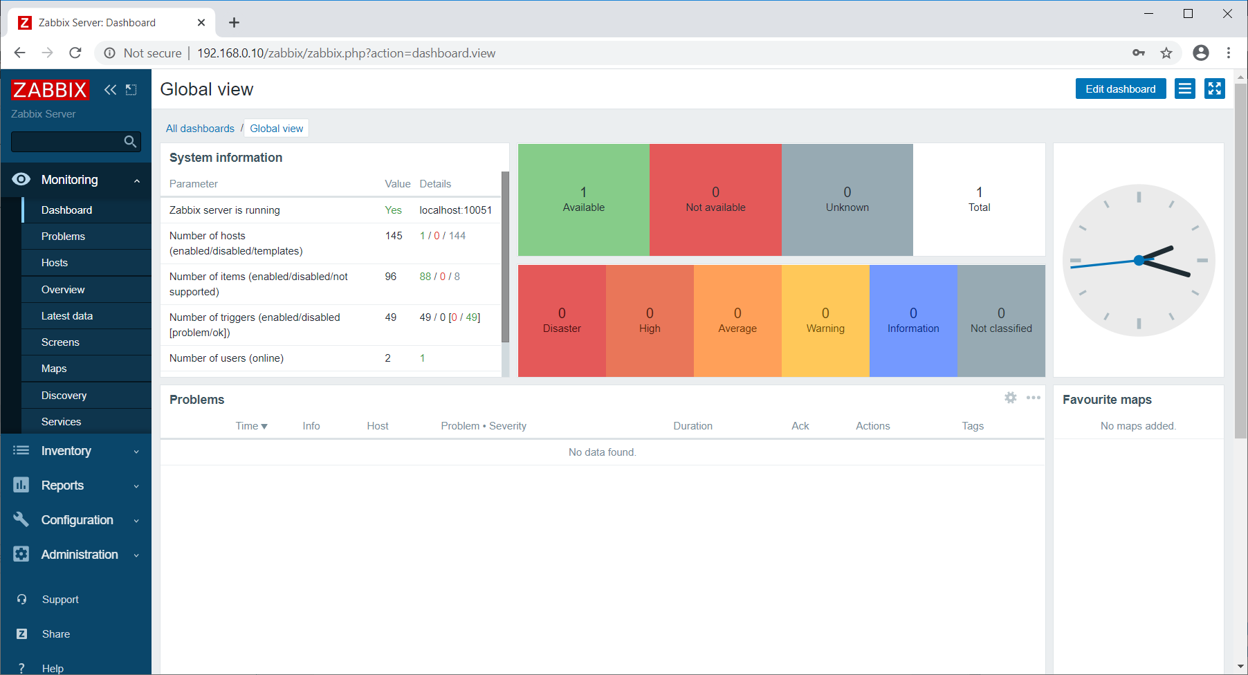 Zabbix 5.0 Dashboard How To Install Zabbix 5.0/4.0 on Debian 10 / Debian 9 | Holhol24 How To Install Zabbix 5.0/4.0 on Debian 10 / Debian 9 | Holhol24 1605831140 516 How To Install Zabbix 5040 on Debian 10 Debian