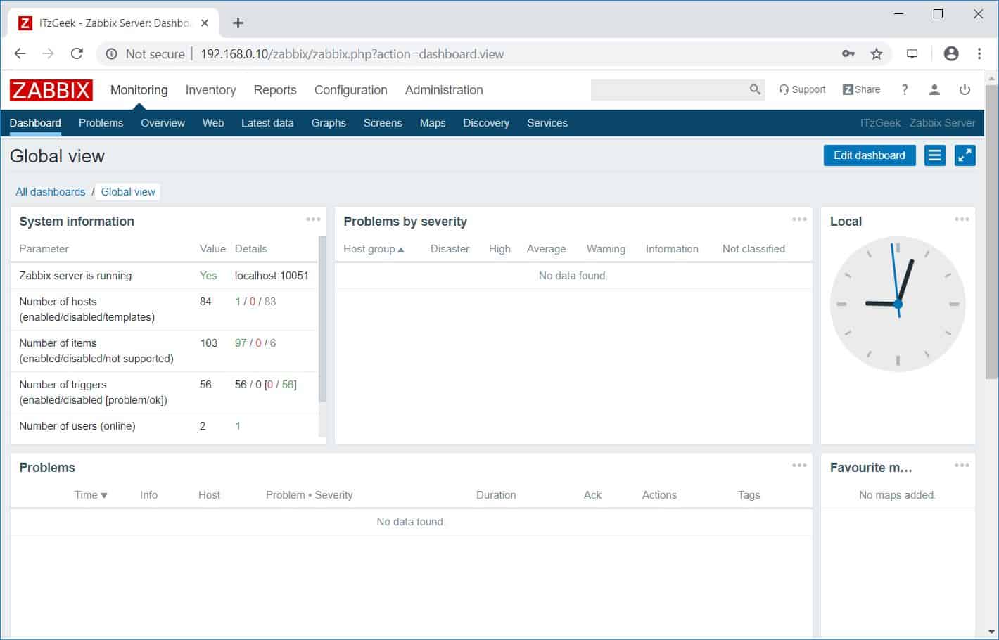 Zabbix 4.0 Dashboard How To Install Zabbix 5.0/4.0 on Debian 10 / Debian 9 | Holhol24 How To Install Zabbix 5.0/4.0 on Debian 10 / Debian 9 | Holhol24 1605831141 358 How To Install Zabbix 5040 on Debian 10 Debian