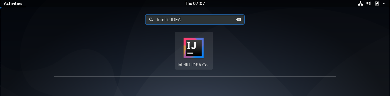 Start IntelliJ IDEA Community Edition