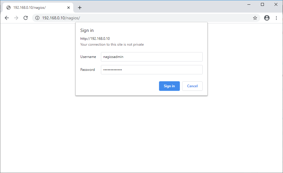 Nagios Login