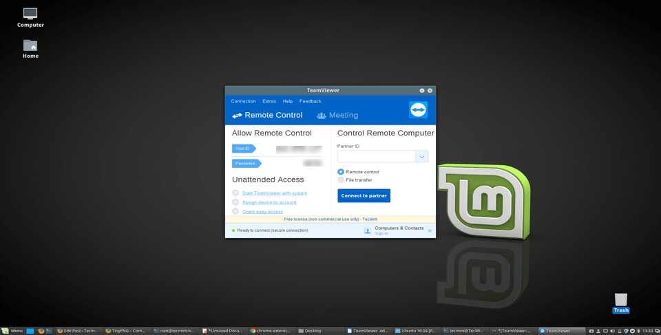 TeamViewer Running on Linux Mint 20  How to Install TeamViewer 15 on RHEL/CentOS/Fedora and Debian/Ubuntu 1617871462 246 How to Install TeamViewer 15 on RHELCentOSFedora and DebianUbuntu