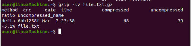 How to Use Gzip on Linux? 1618073342 36 How to Use Gzip on Linux