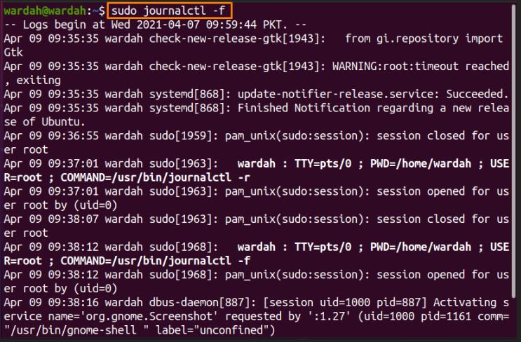 How to Use Linux Journalctl Command? 1620431795 196 How to Use Linux Journalctl Command