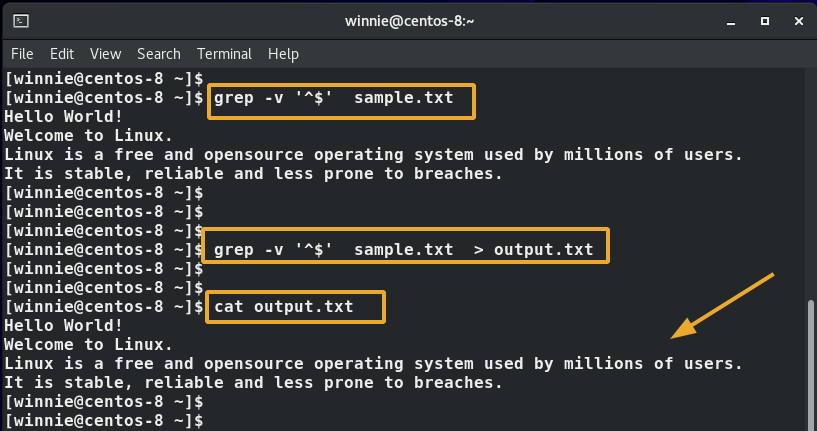 How to remove blank lines in a file in Linux 1620455659 90 How to remove blank lines in a file in Linux