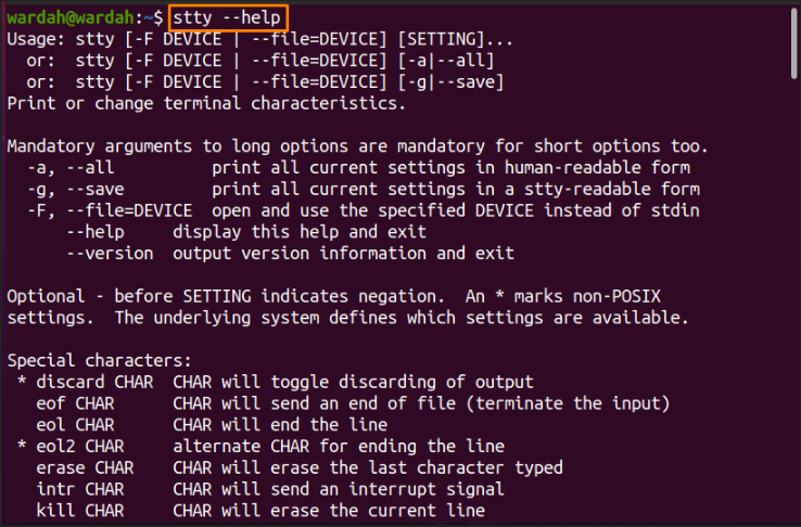 how to use linux stty command? How to Use Linux Stty Command? 1620856470 637 How to Use Linux Stty Command