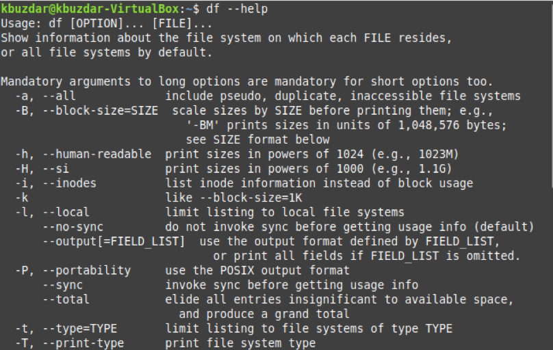 linux “df” command examples Linux “df” Command Examples 1622112342 466 Linux df Command Examples