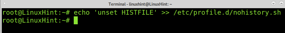 Delete historical past with no hint in Linux Delete historical past with no hint in Linux 1629576297 44 Delete history without a trace in Linux