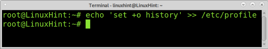 Delete historical past with no hint in Linux Delete historical past with no hint in Linux 1629576297 576 Delete history without a trace in Linux