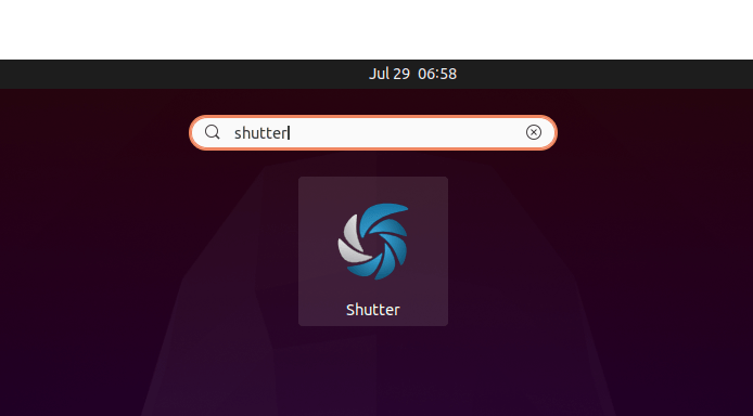 Installing shutter tool on Ubuntu