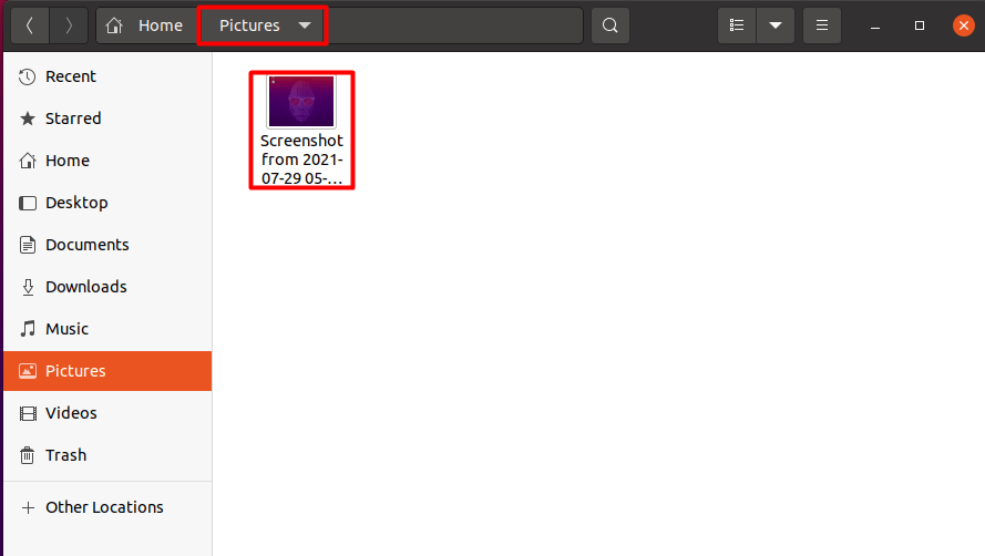Take screenshots in Ubuntu
