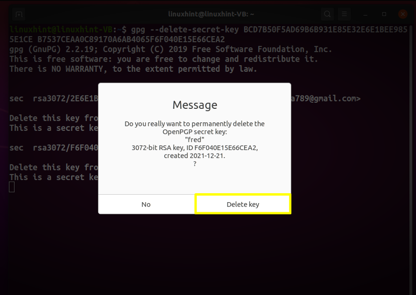 how to delete gpg keys in linux How to Delete GPG Keys in Linux 1641442540 966 How to Delete GPG Keys in Linux