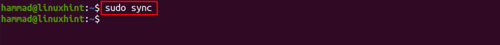 How to use sync command in Linux