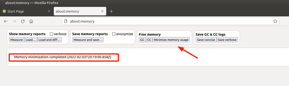 Firefox Memory Usage