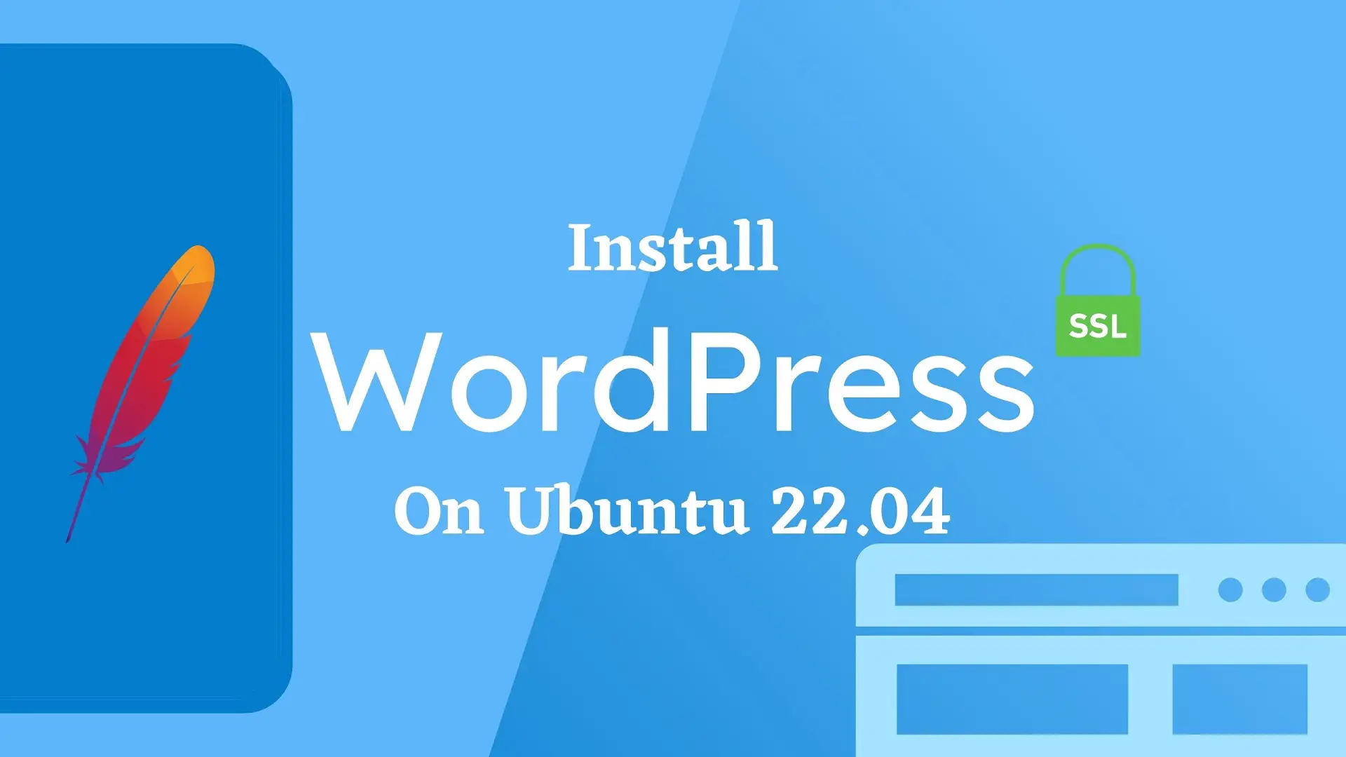 Install WordPress with Apache and Let's Encrypt SSL on Ubuntu 22.04