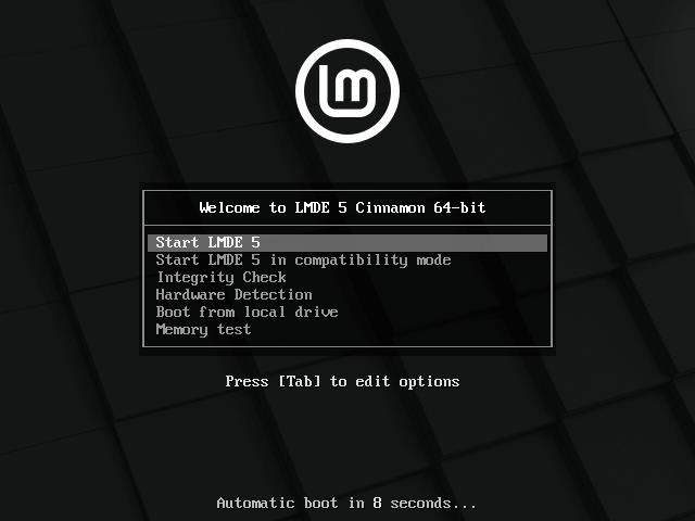 LMDE Boot Screen How to Install LMDE 5 “Elsie” Cinnamon Edition How to Install LMDE 5 “Elsie” Cinnamon Edition 1713872875 749 How to Install LMDE 5 Elsie Cinnamon Edition