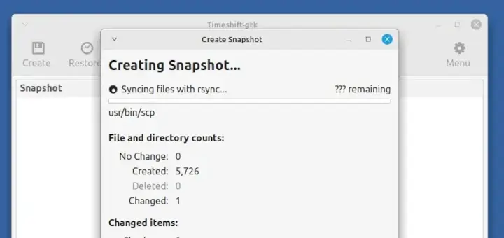 How to Create a Timeshift Snapshot Before Upgrading Linux Mint